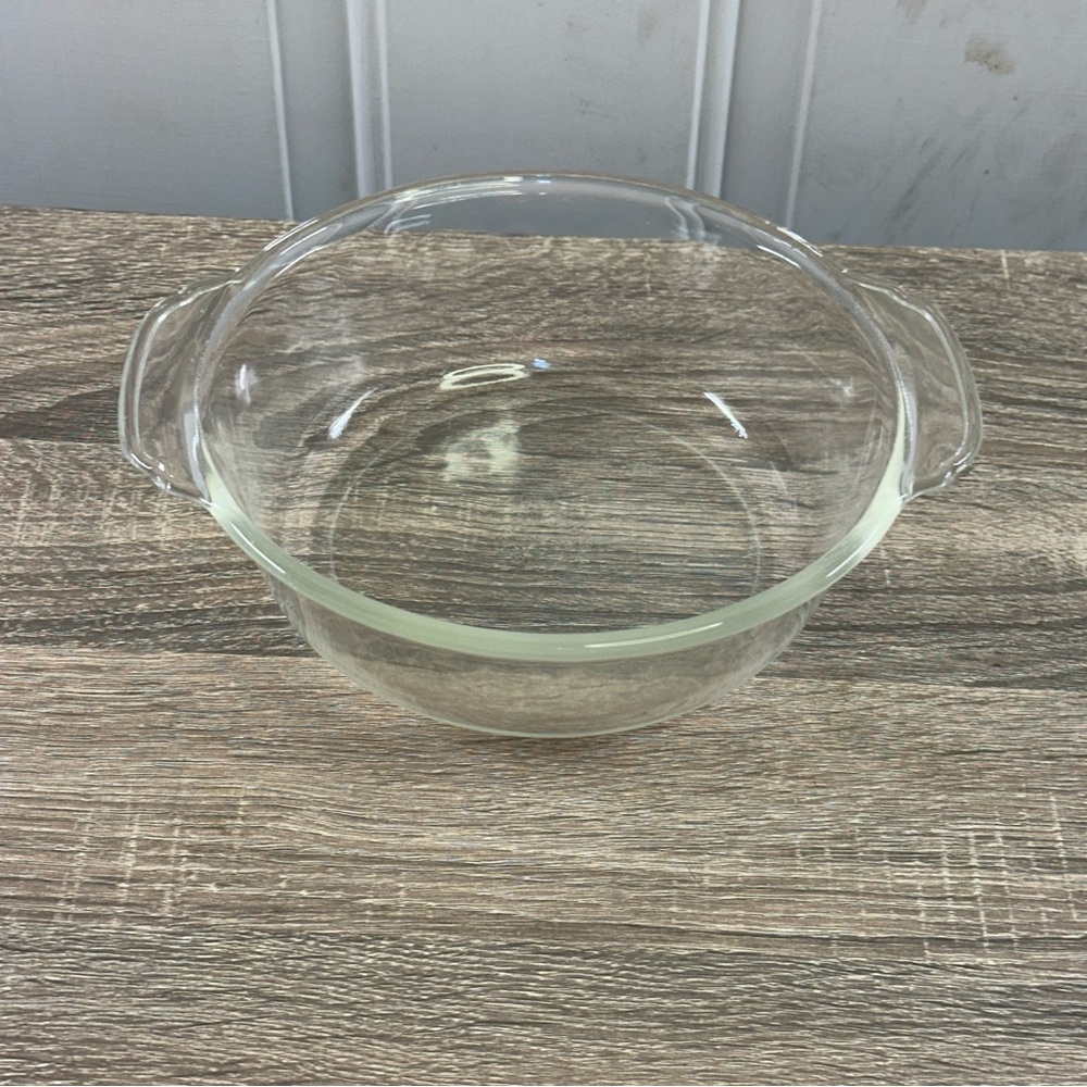Anchor Hocking Fire King Clear Glass‎ Dish Casserole 1 1/2 QT Vintage